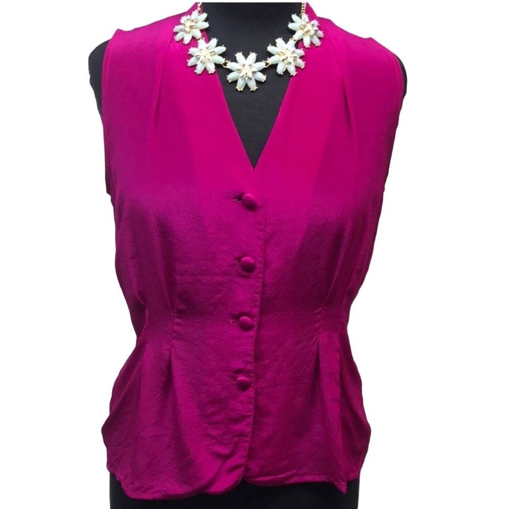 Anna And Frank Silk Blouse